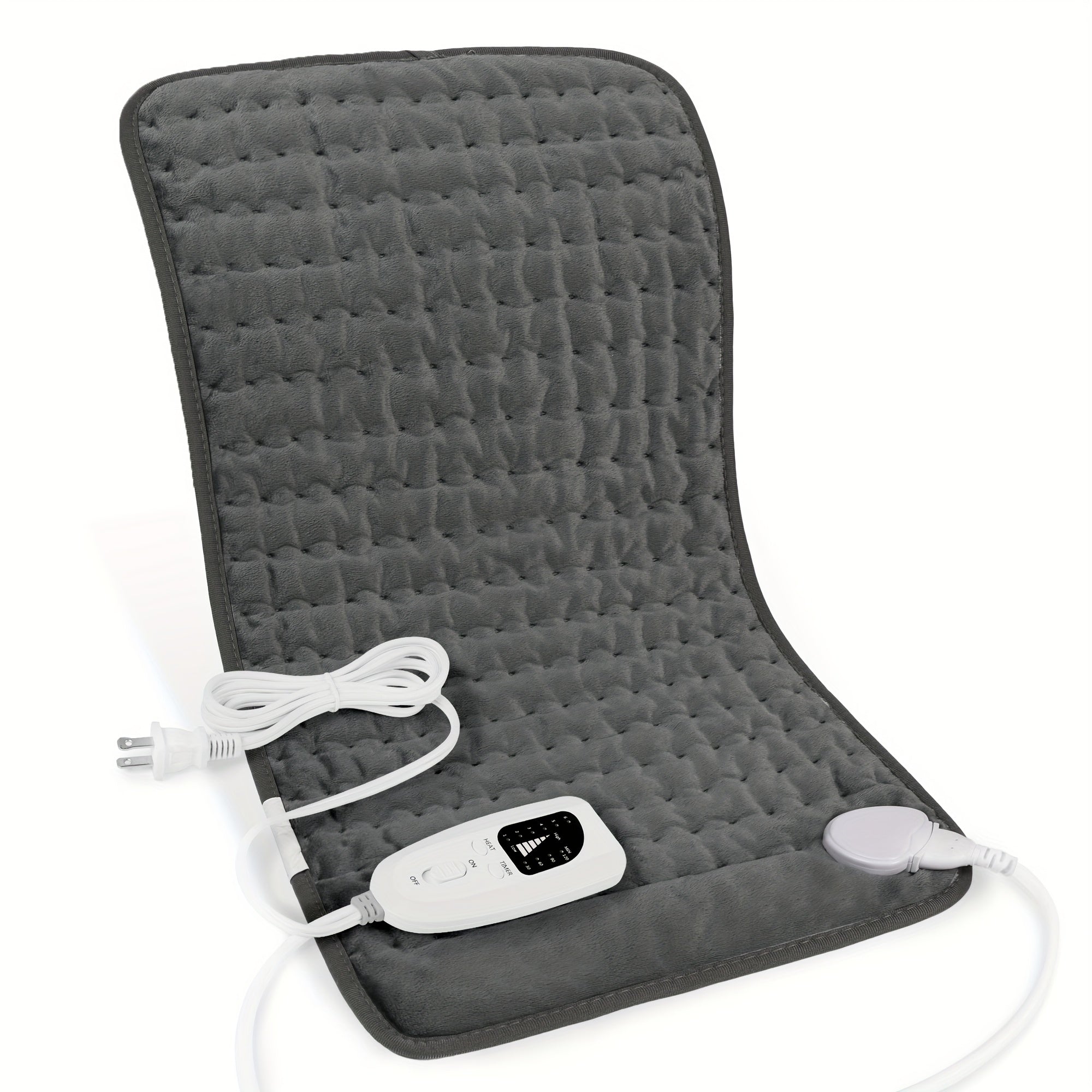 XXXL Extra Large Heating Pad, Size 40in×20in, 33in×17in, 24in×12in, 6 Temperature Levels And 4 Time Settings, Portable, Back, Neck, Shoulders And Legs Heating, Machine Washable, Perfect Holiday Gift for Men, Women, Parents, Christmas Gift