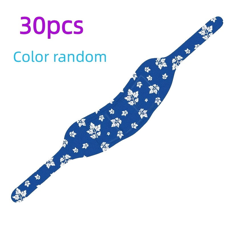 30pcs Disposable Self-Heating Neck Warmers - Comfort Support & Massage, Suitable for Home and Office Use, Heat Pack for Neck And Shoulders, Neck And Shoulder Heating Pad, Compact Design, Easy To Use, Skinfriendly Material, Polyethylene Material,