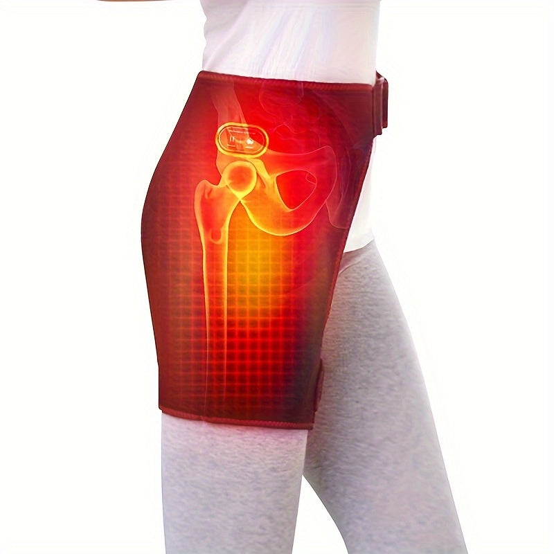 USB-Powered Thigh Heating Pad, 3-Speed Temperature Control, Wireless, Unscented, Ideal Gift for Men and Women 1pc (Non Rechargeable with No Built-in Battery), Thigh Warmer, Home, Adjustable Control, Lightweight Pad, Nontoxic Material, Easy to Clean,