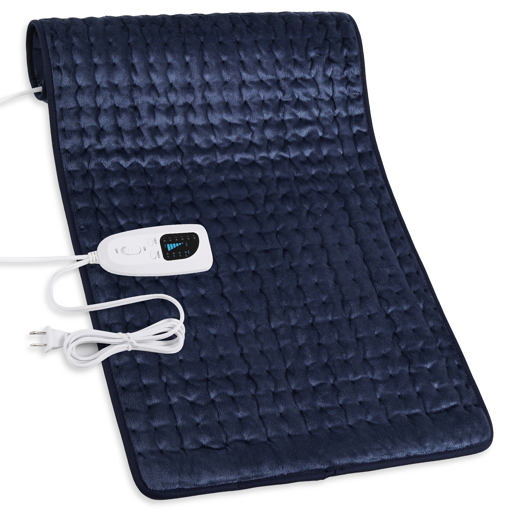 XXXL Extra Large Heating Pad, Size 40in×20in, 33in×17in, 24in×12in, 6 Temperature Levels And 4 Time Settings, Portable, Back, Neck, Shoulders And Legs Heating, Machine Washable, Perfect Holiday Gift for Men, Women, Parents, Christmas Gift