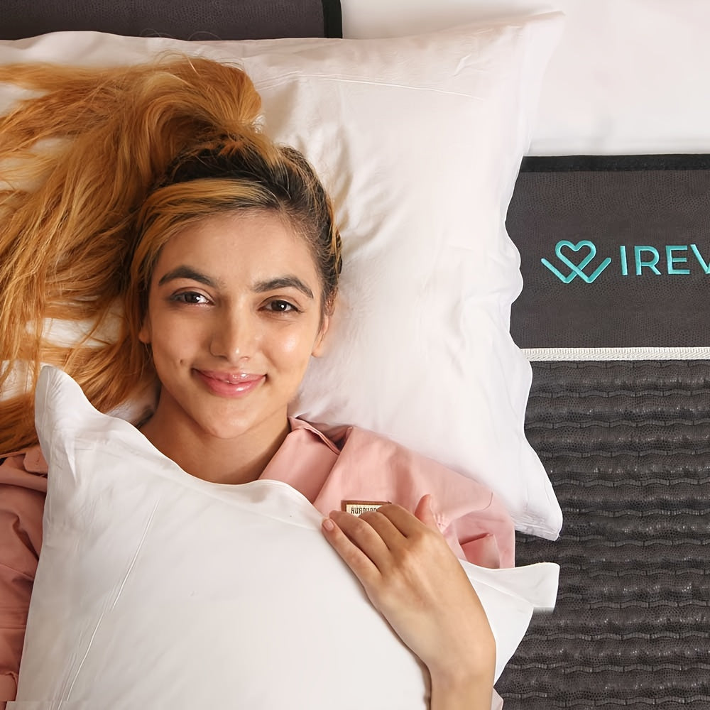 IReviKit TowerMat Midsize (59"L X 24"W) - Far Infrared Heating Pad, Amethyst Mat, Full Body Electric Heating Pad, Acupuncture Mat With Adjustable Heat Settings, Crystal Heating Pad, Negative Ions, Overheat Protection, 1-12 Hour Timer, Auto Shut-Off
