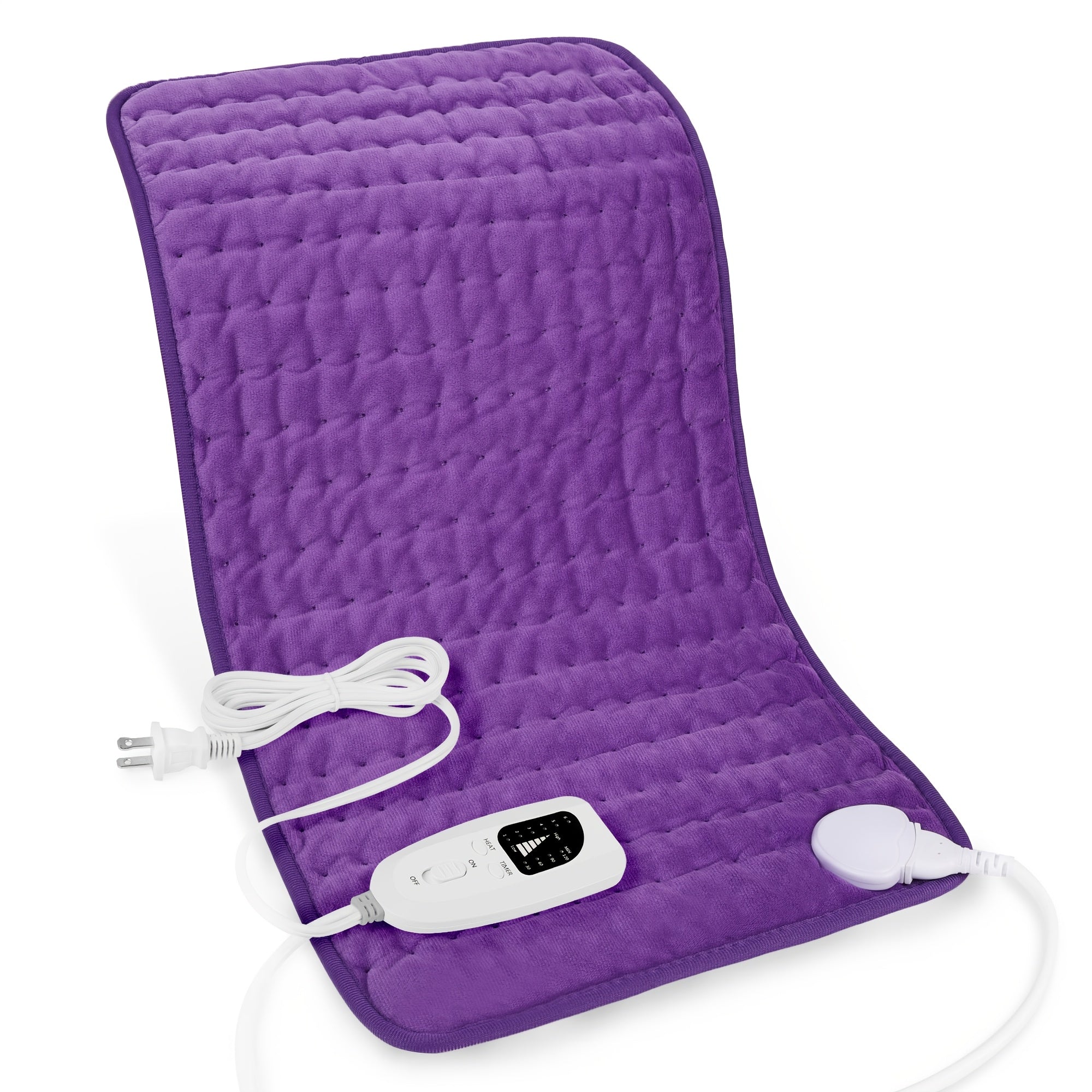 XXXL Extra Large Heating Pad, Size 40in×20in, 33in×17in, 24in×12in, 6 Temperature Levels And 4 Time Settings, Portable, Back, Neck, Shoulders And Legs Heating, Machine Washable, Perfect Holiday Gift for Men, Women, Parents, Christmas Gift